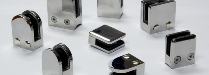 Stainless steel (inox) glass clamps Stainless steel (inox) glass clamps